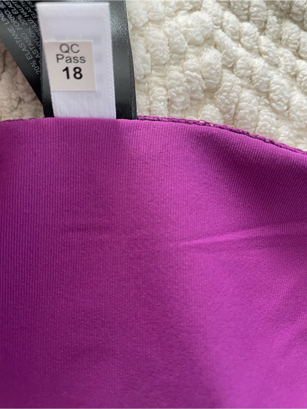 Purple Ruched Side Bikini Bottoms - Picture 5 of 8